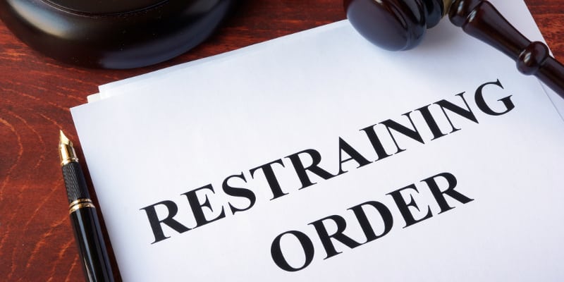 restraining order